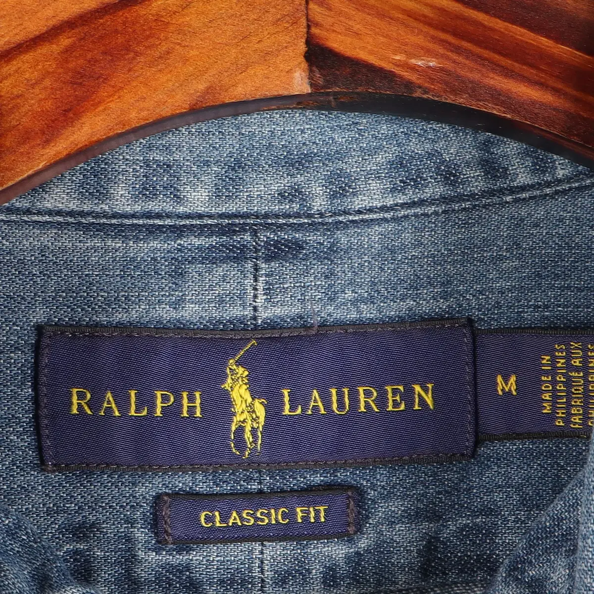 랄프로렌 RALPH LAUREN 데님 셔츠 M