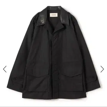 투모 롤랜드슬러브백 새틴 밀리터리 재킷