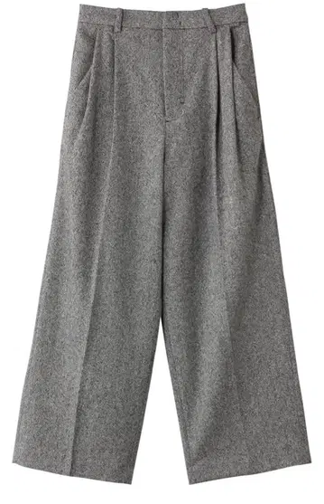 FLORENT 플로렌토 시몬느 트위드 센터 프레스 팬츠