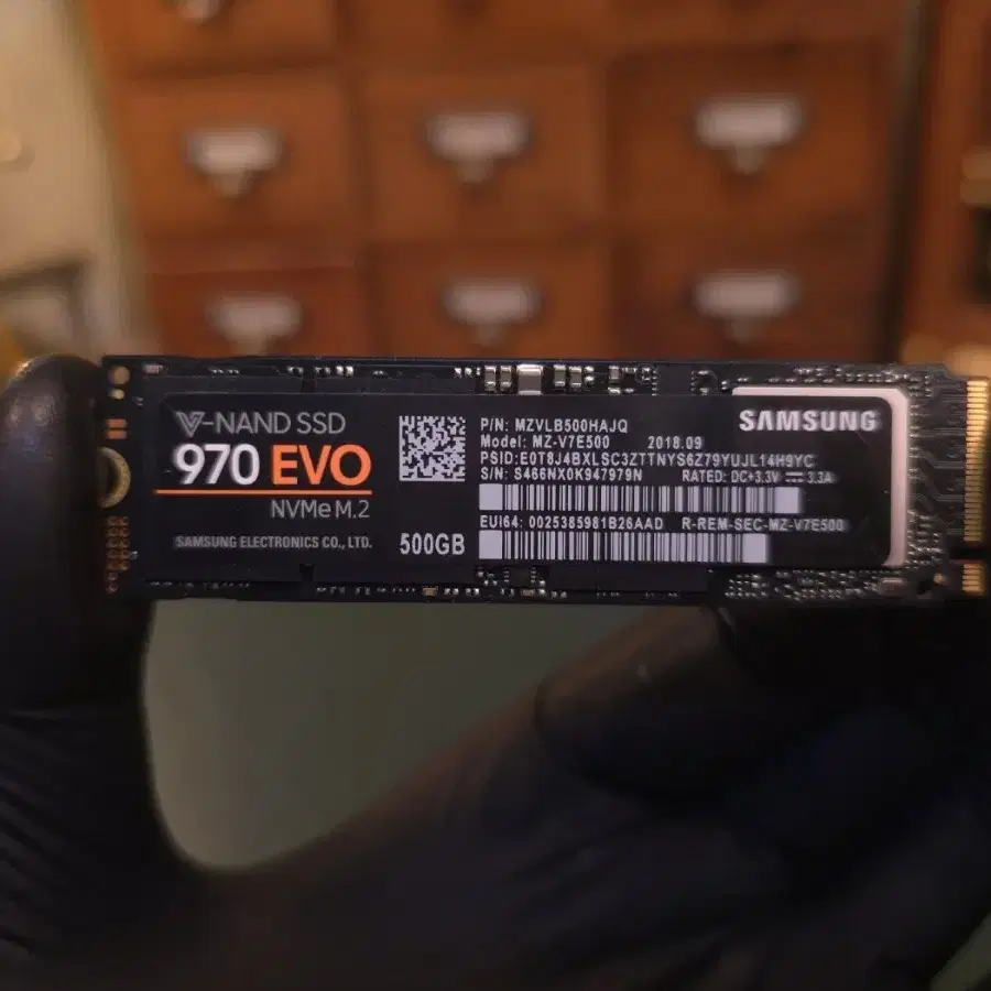 삼성 970 EVO 500GB SSD NVMe M.2