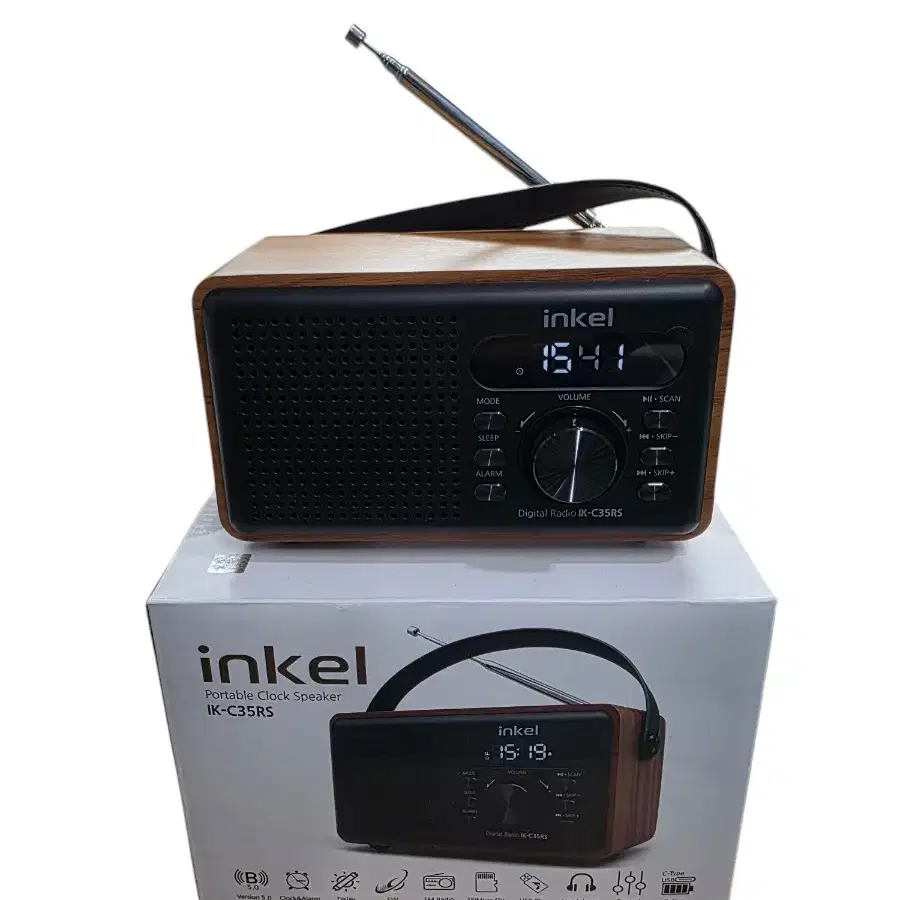 (새상품)inkel 블루투스 라디오 ( IK-BT55C)