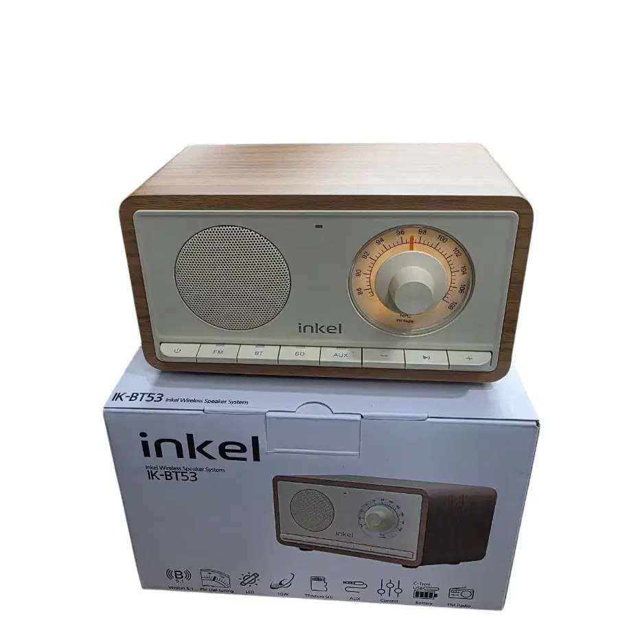 (새상품)inkel 블루투스 라디오 ( IK-BT55C)