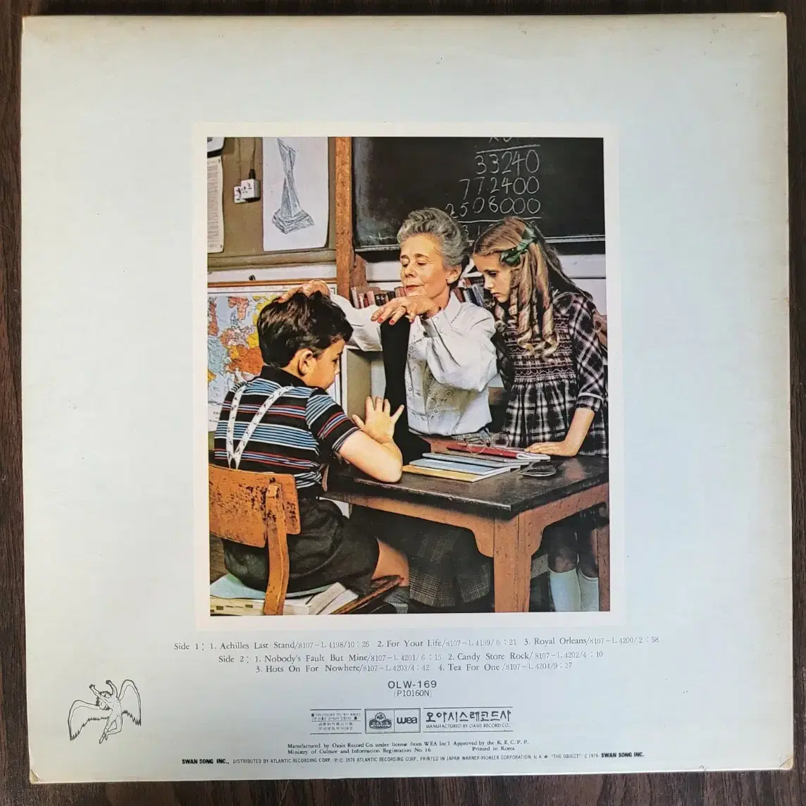 Led Zeppelin - Presence LP (81년,오아시스)