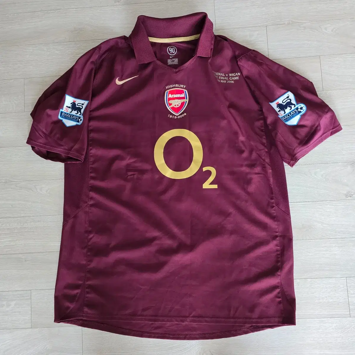 NIKE | 나이키 XL 0506 Nike Arsenal Henry Hibbery Jersey Home