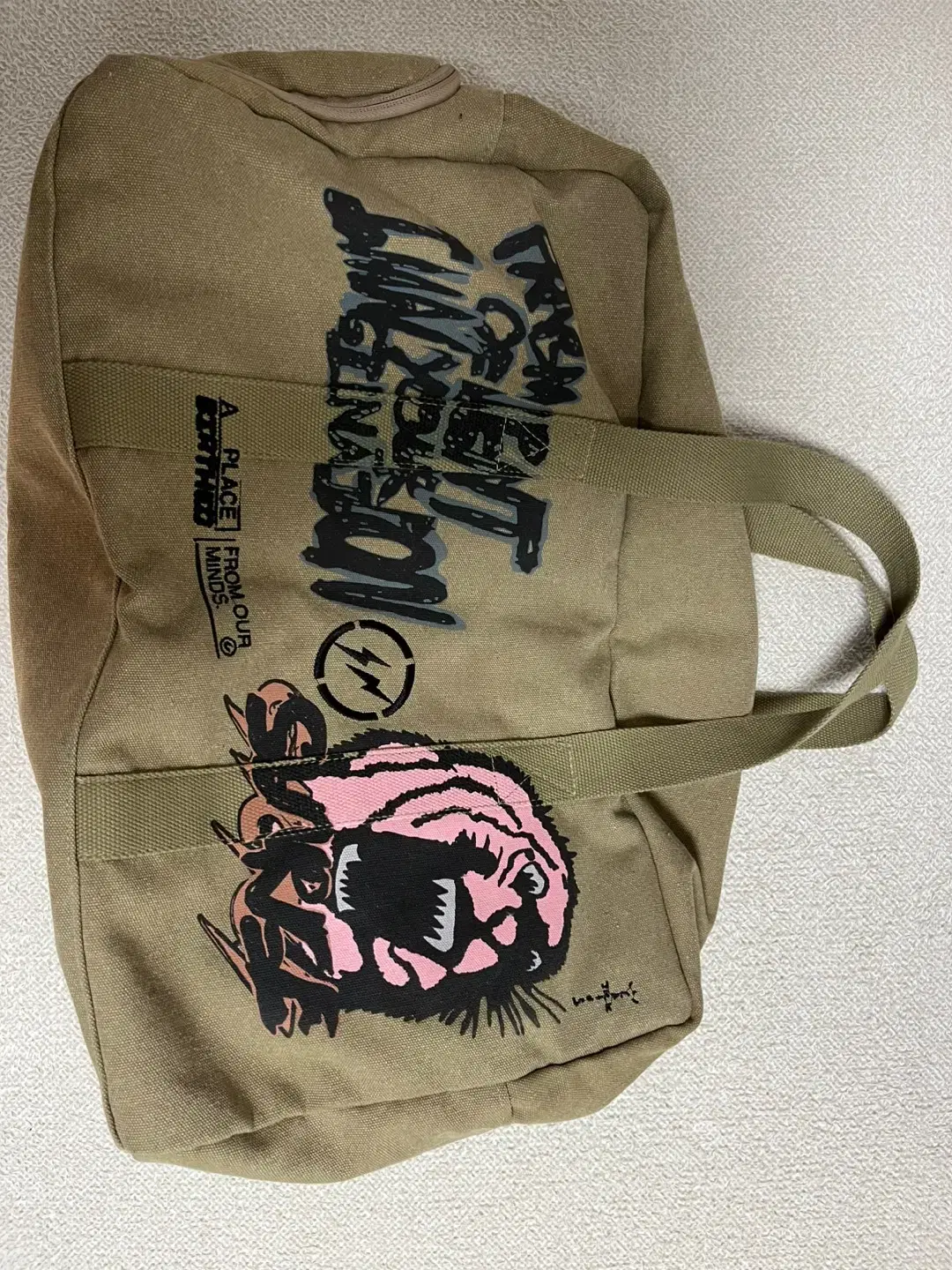 Travis Scott Cactus Jack Fragment Duffel Bag