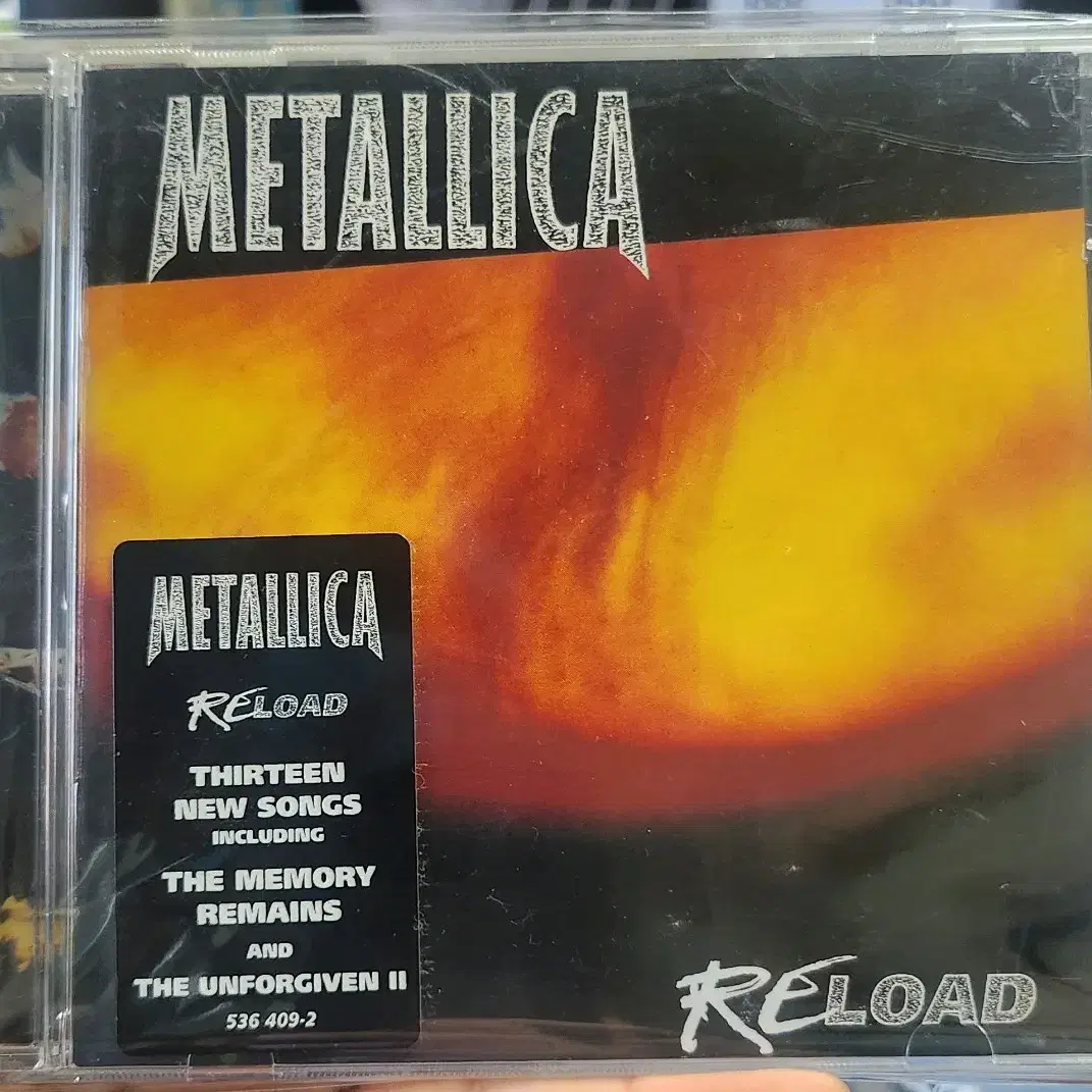 메탈리카 METALLICA RELOAD 수입반 CD