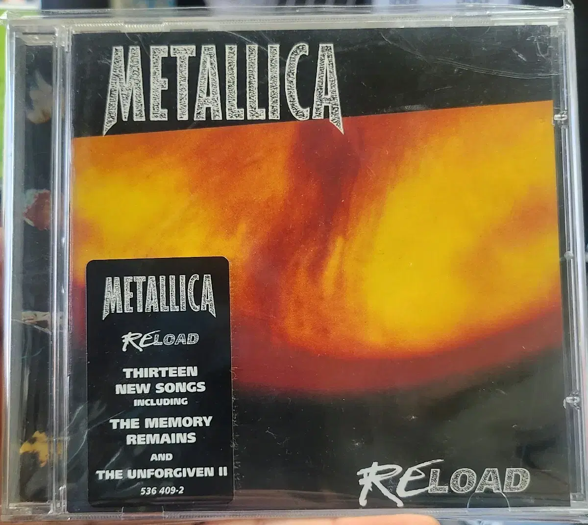 메탈리카 METALLICA RELOAD 수입반 CD