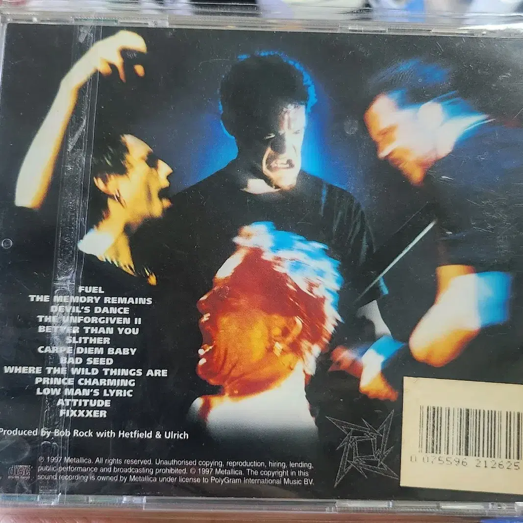 METALLICA RELOAD 수입반 CD