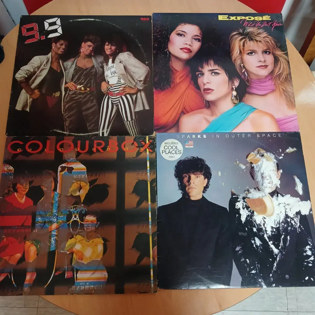 R&B 일렉트로닉 댄스 등 LP 4장 할인 가격