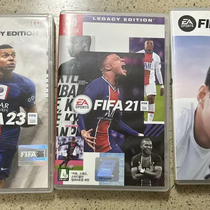 닌텐도 fifa 21,22,23 세트