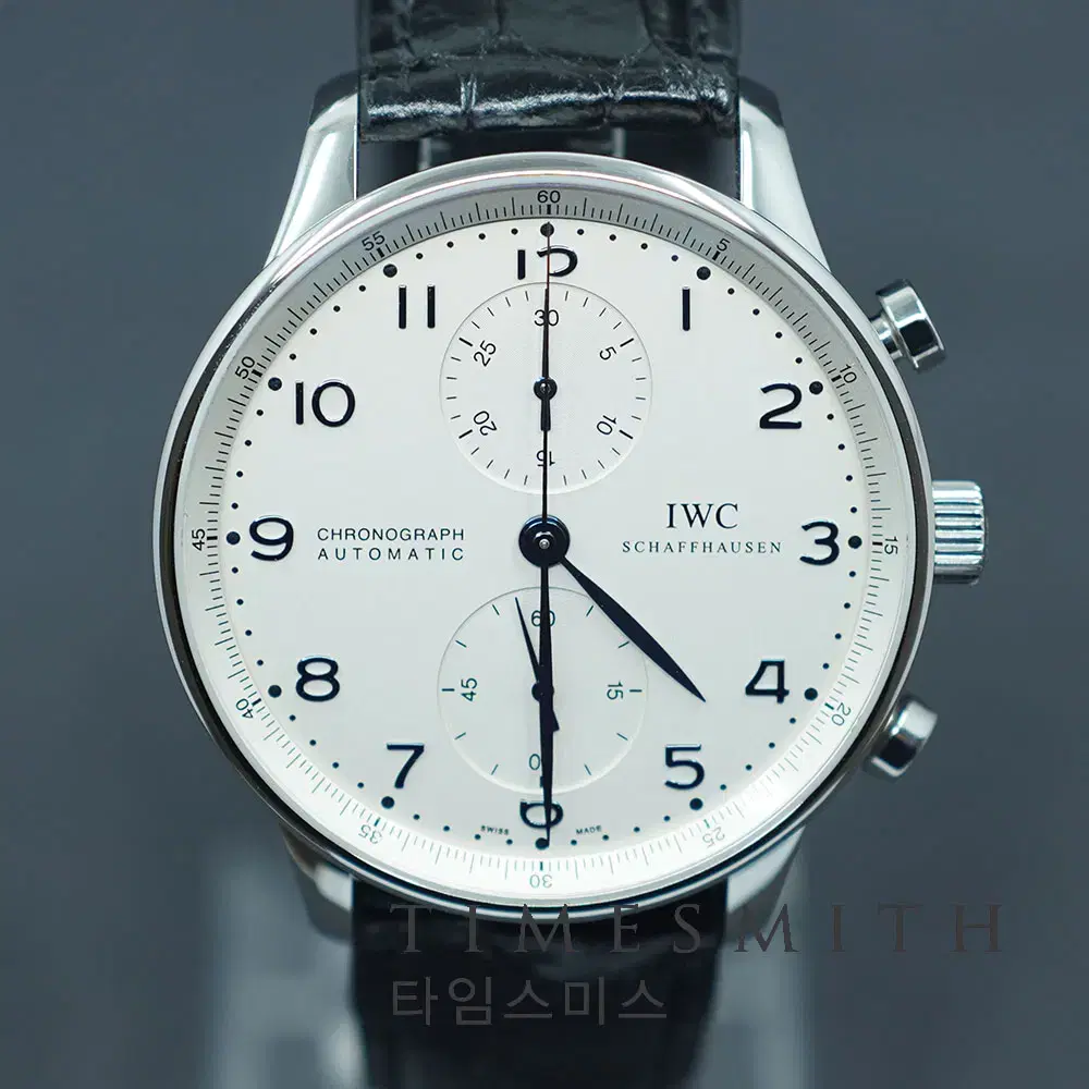 [IWC] 포르투기저 크로노그래프 블루 핸즈 IW371417