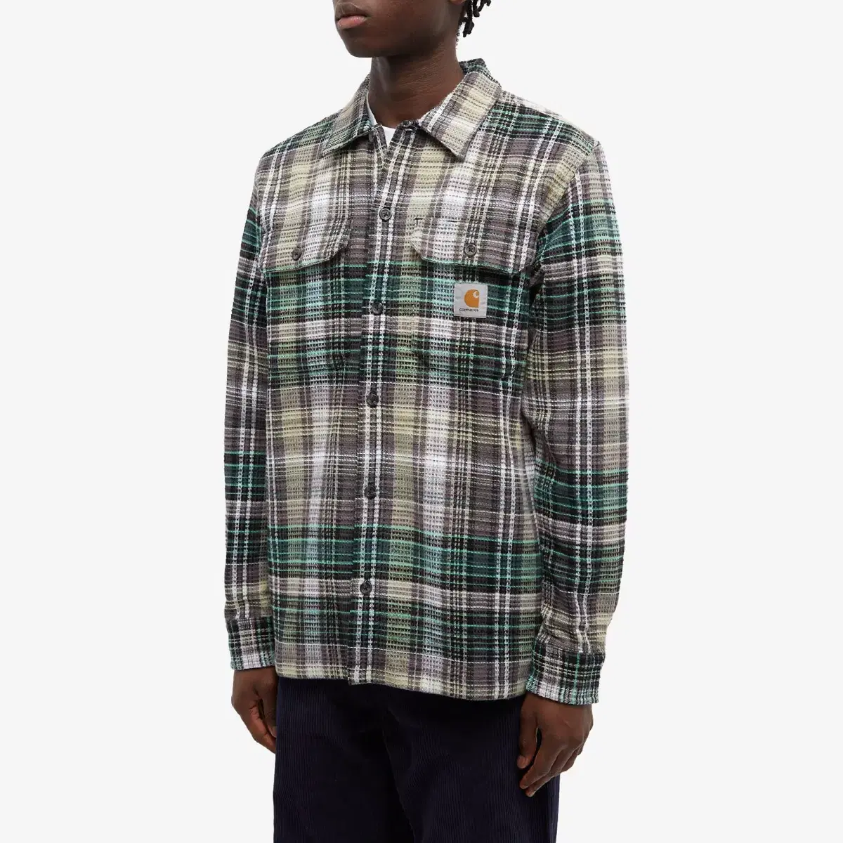 칼하트 윕 valmon checked shirt