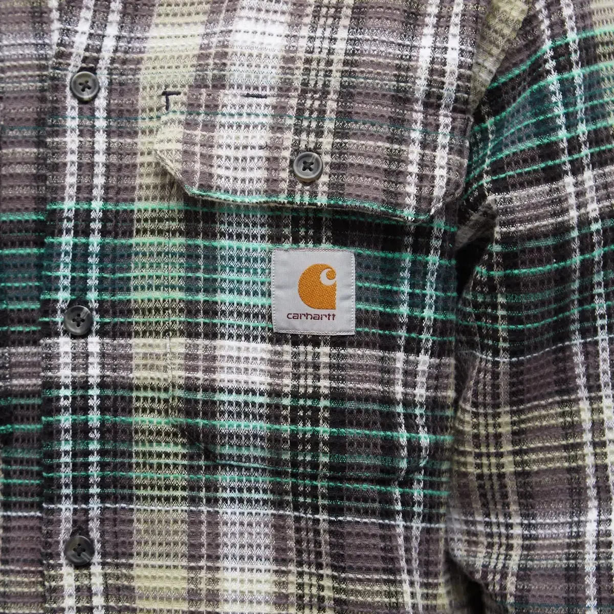 칼하트 윕 valmon checked shirt