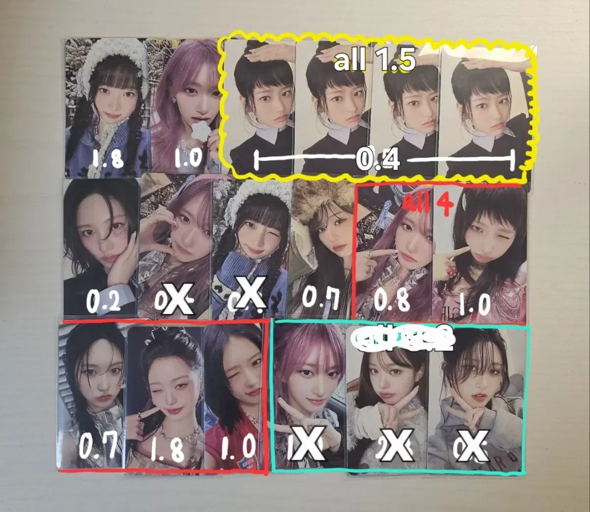 ive empath alpo unreleased photocard pre-order benefit ssq ab yujin gaeul wonyoung lay leeseo