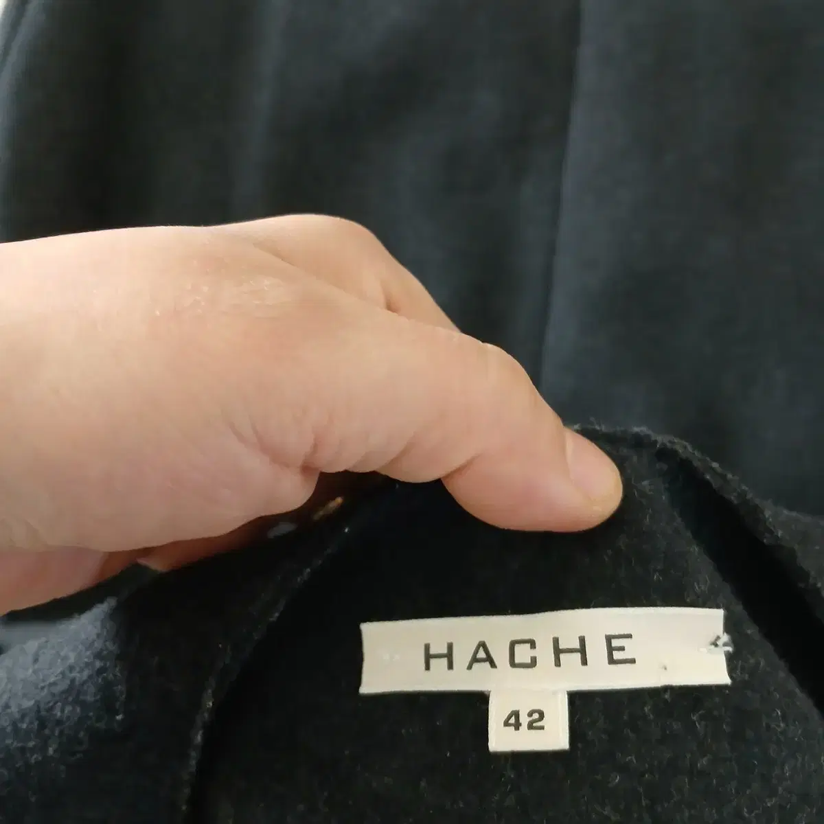 HACHE 하쉬 루즈 롱코트 66