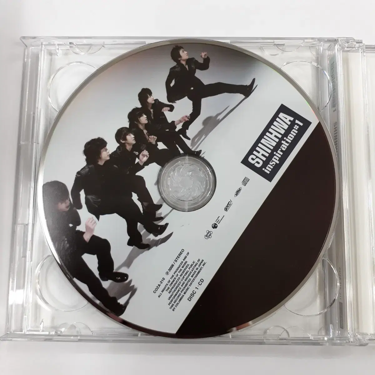 신화 일본 CD+DVD inspiration #1