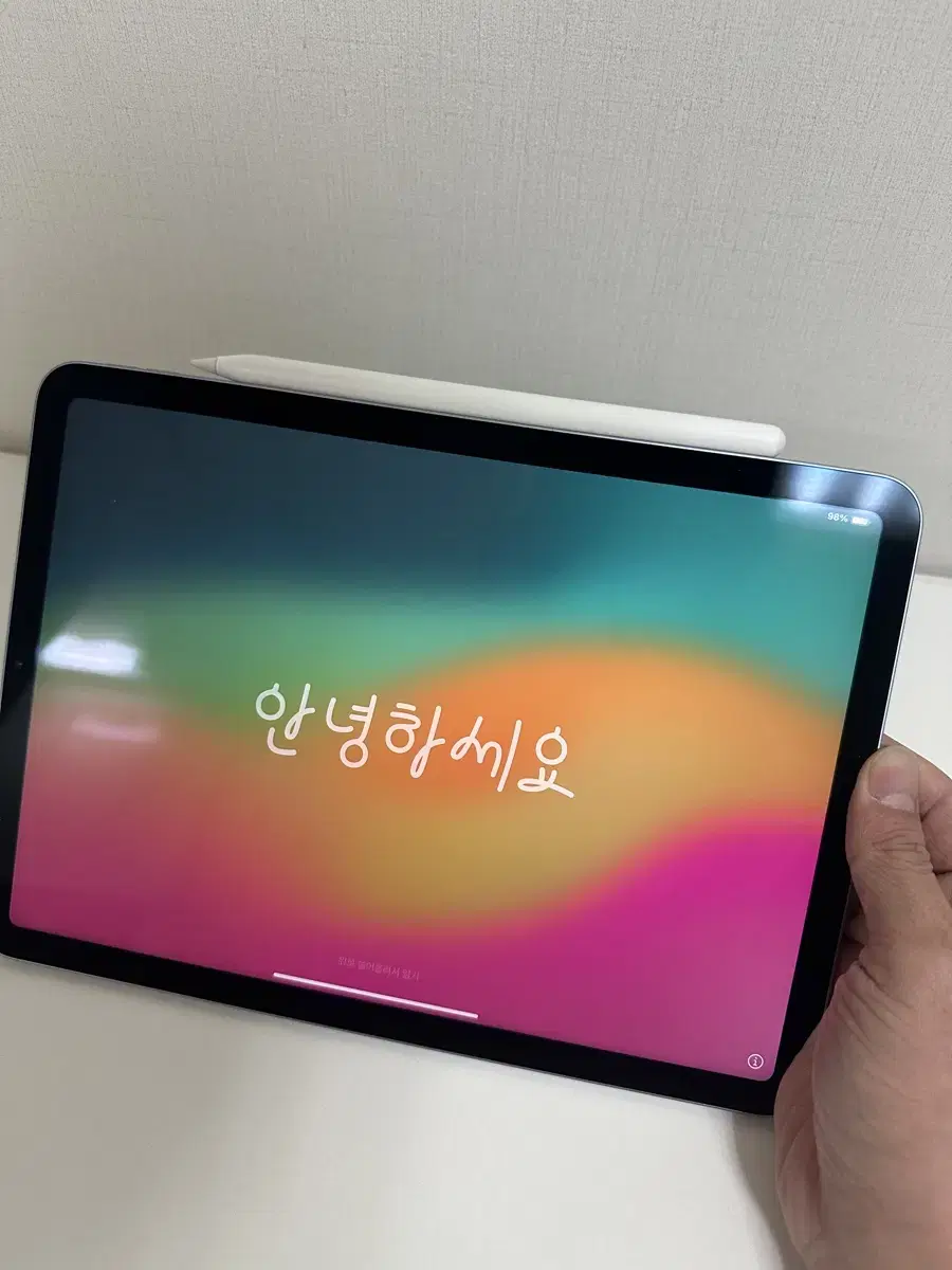 애플 아이패드 에어4, wifi, 64GB, 스카이블루, 애플펜슬2포함