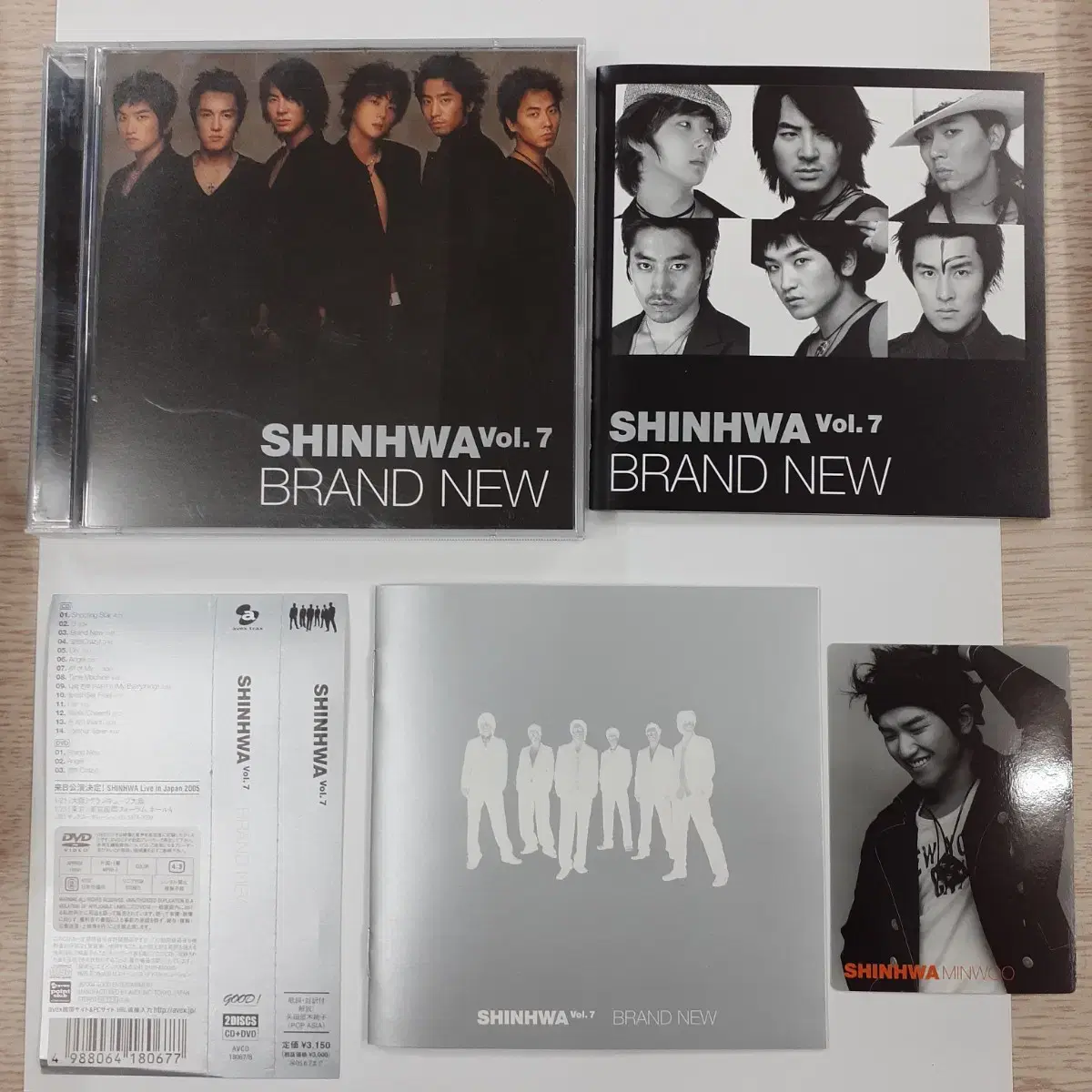 신화 일본 CD+DVD 7집 BRAND NEW