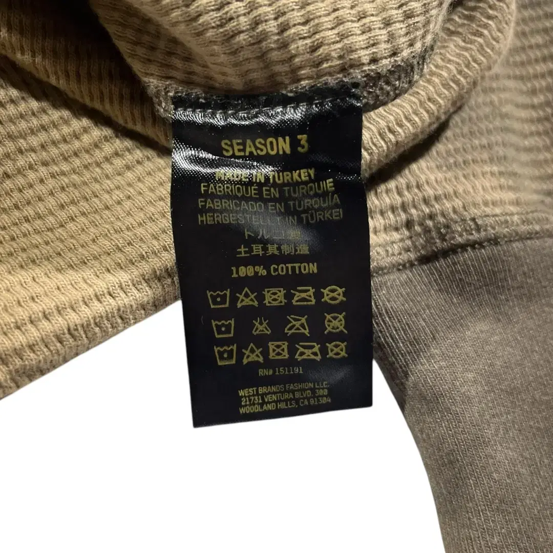 [YEEZY SEASON3] 이지 시즌3 포레스트 카모 롱슬리브