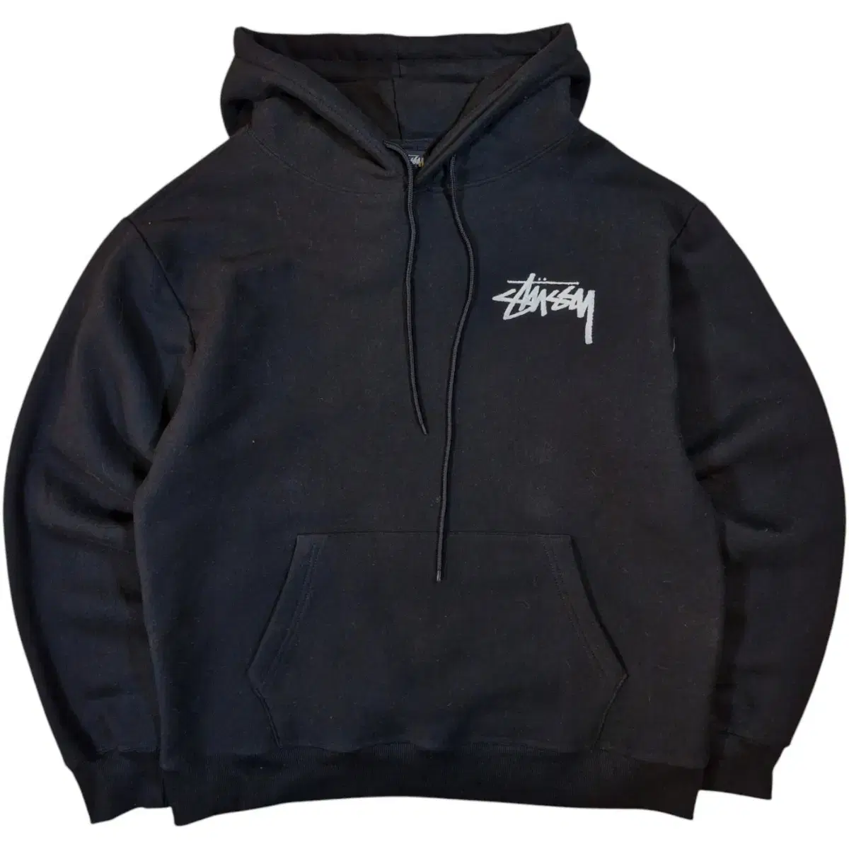 STUSSY 스투시 빅로고 후드티