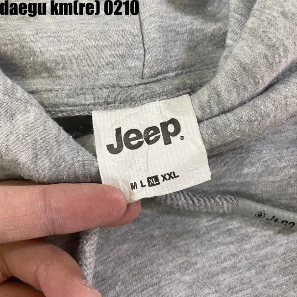 Jeep 지프 후드티 XL