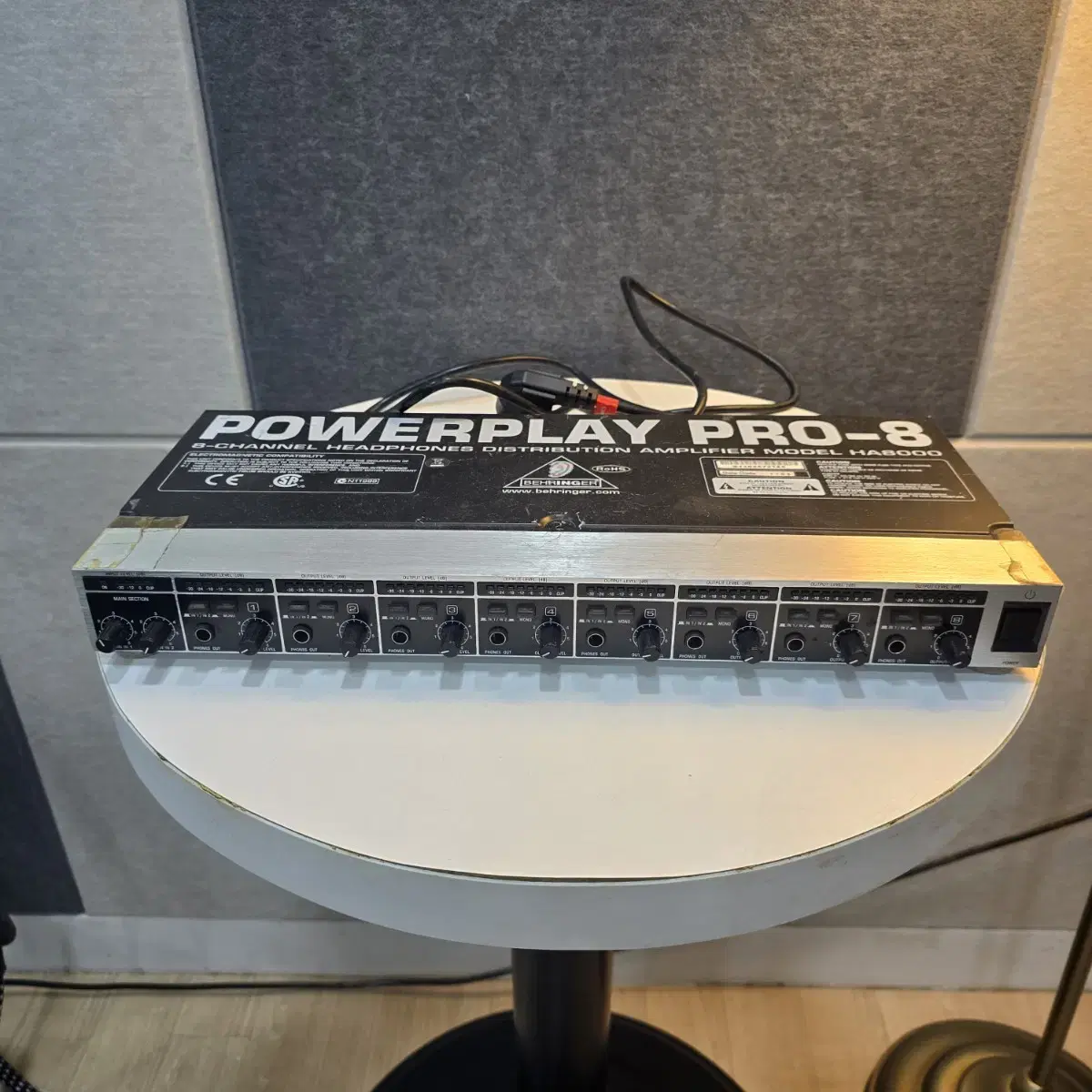 베링거 POWERPLAY PRO-8 헤드폰 앰프!