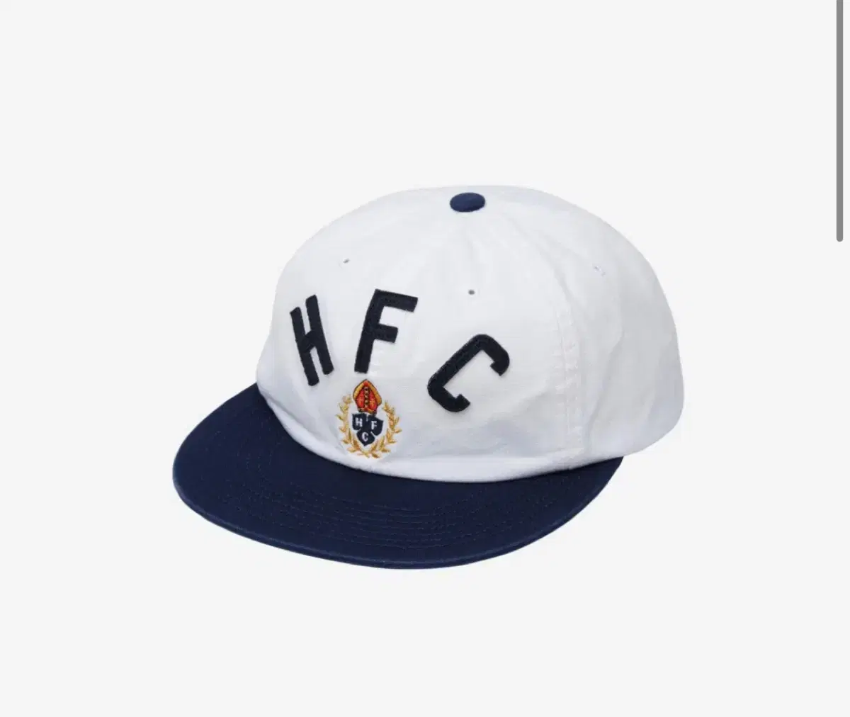 헤리티지 플로스 모자 HFC felt 6 panel cap 화이트-네이비