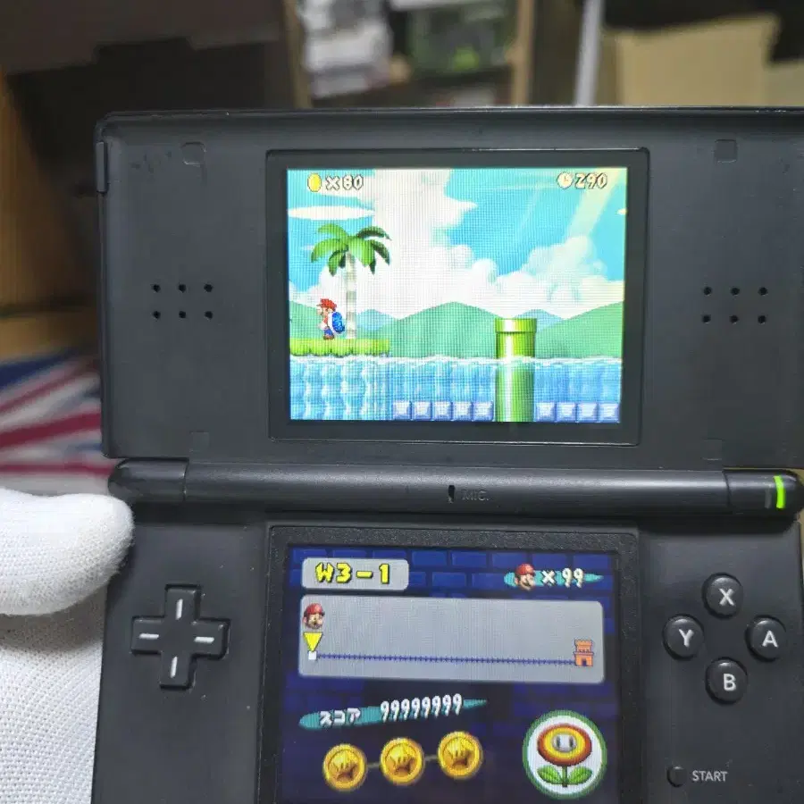 B급 닌텐도 DS Lite DSL 블랙