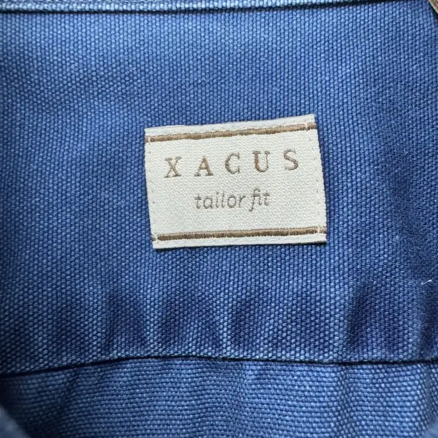 (42) XACUS 테일러핏 데님 셔츠