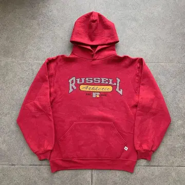 90년대 USA제 Maroon Russell Athletic Hoodie