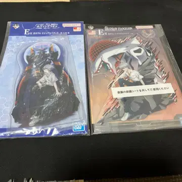 에반게리온 나기사 카오루 제일복권 스탠드 2개 세트