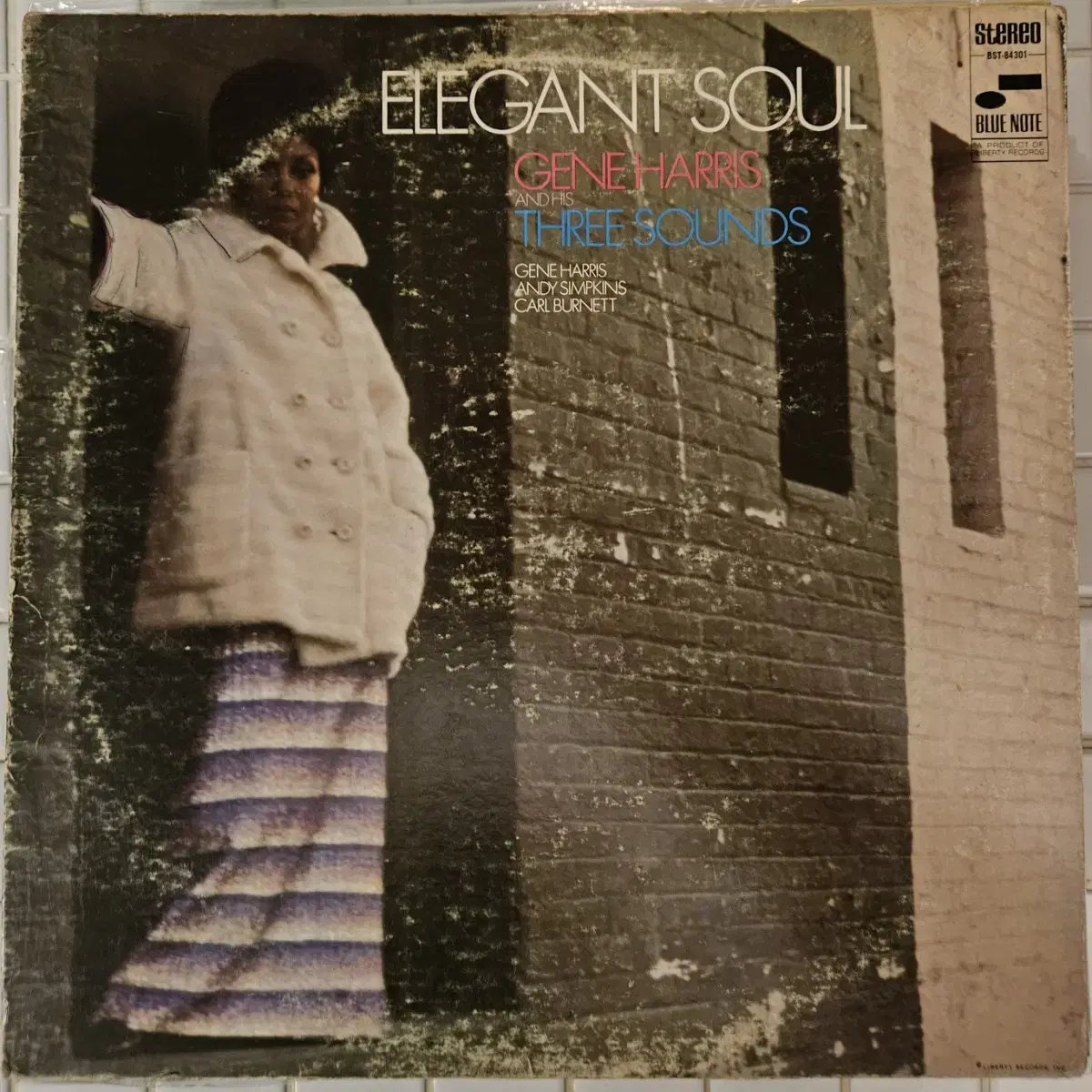 레어 재즈 훵크 Gene Harris - elegant soul LP