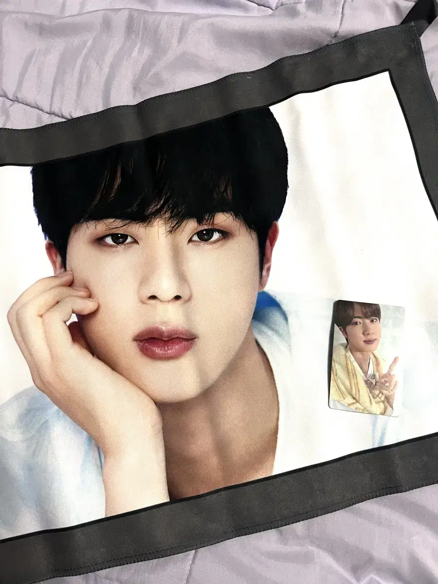 방탄소년단 진 쉬폰포스터&포토카드 일괄판매