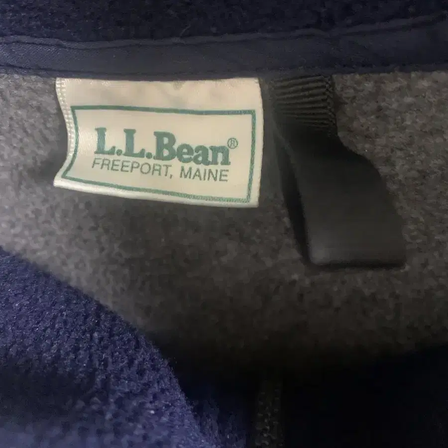 80s 빈티지 l.l.bean 엘엘빈 풀오버 플리스