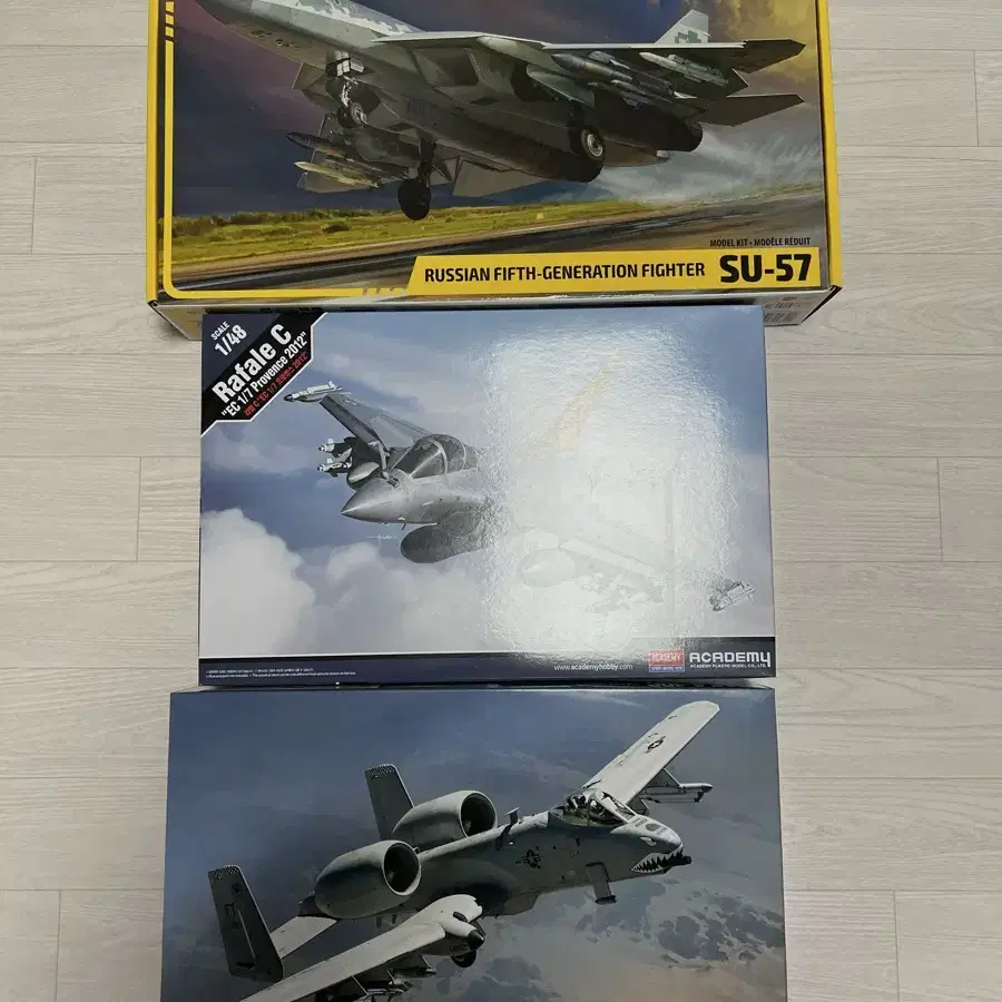 1/48 프라모델 (su-57,a-10,rafale c)일괄판매