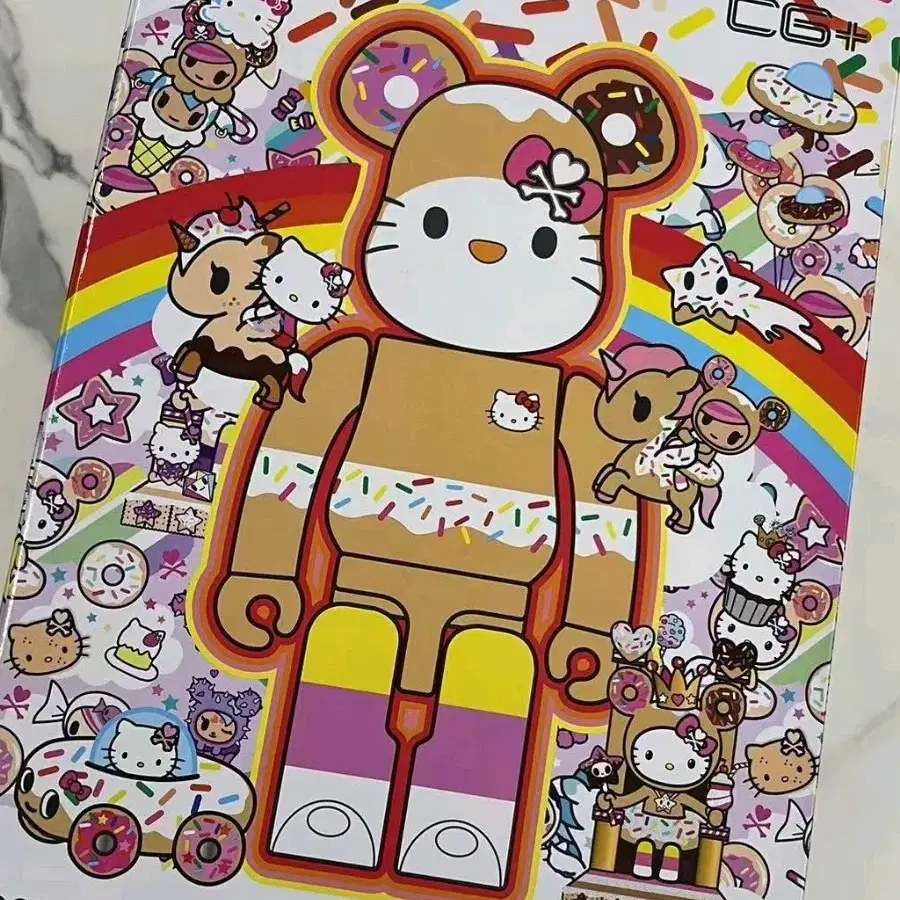 베어브릭 Tokidoki x Hello Kitty 400%