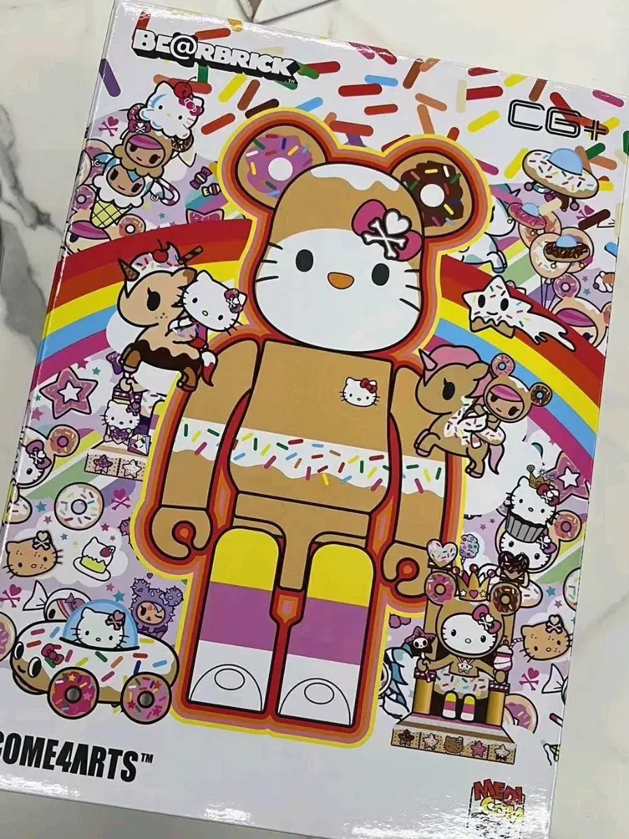 베어브릭 Tokidoki x Hello Kitty 400%