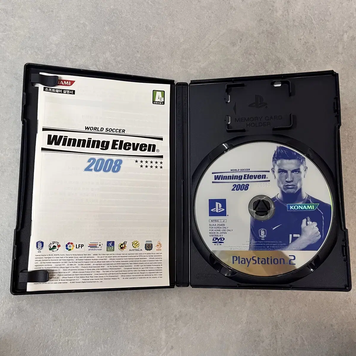 ps2 위닝일레븐 2008