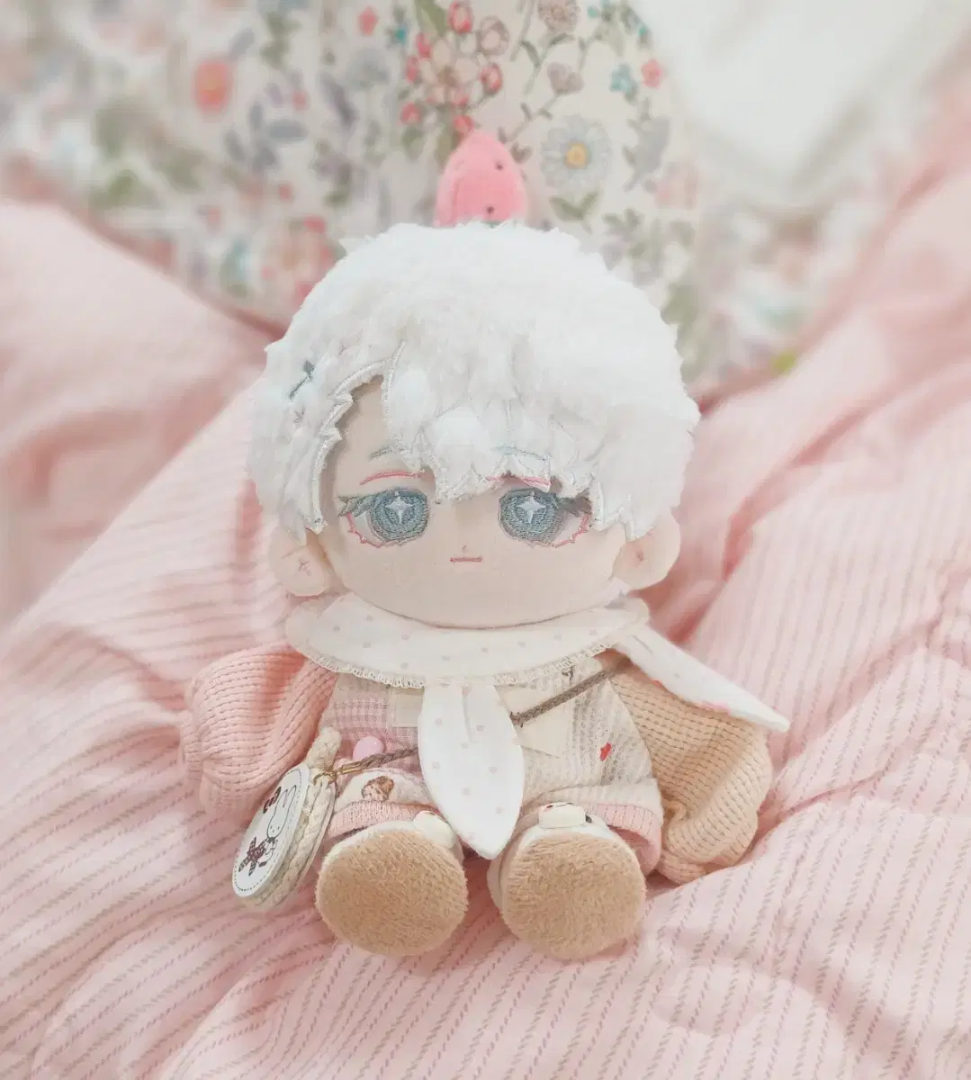 수까지할인) 무속성 토끼털 유옌 솜깅 인형 20cm 팝니다