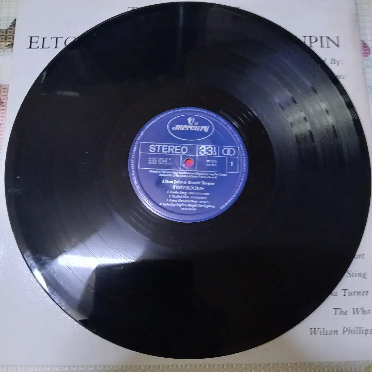 Lp중고 ELTON JOHN & BERNIE TAUPIN 2Lp 음반판매