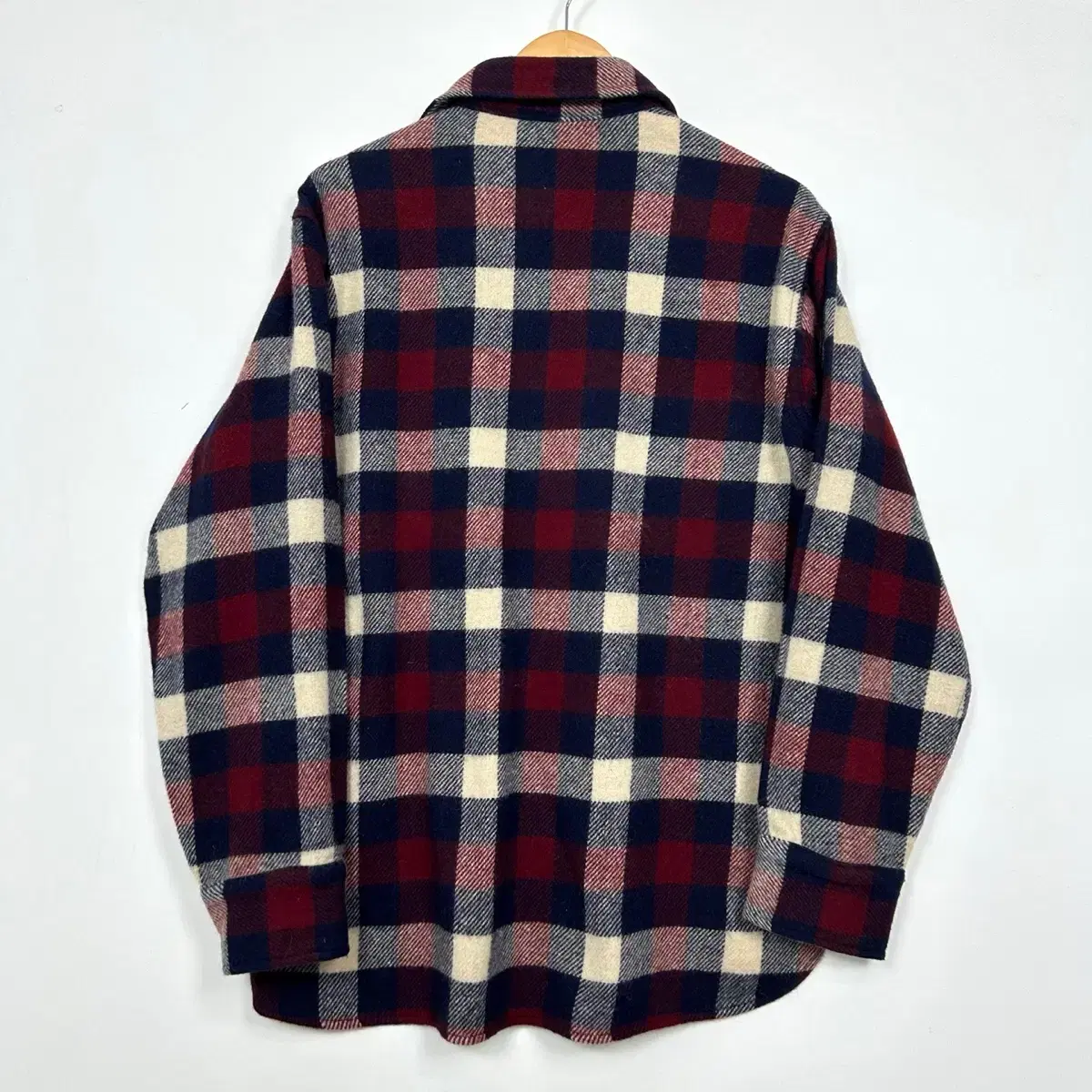 1990s Woolrich 울리치 체크 울 셔츠