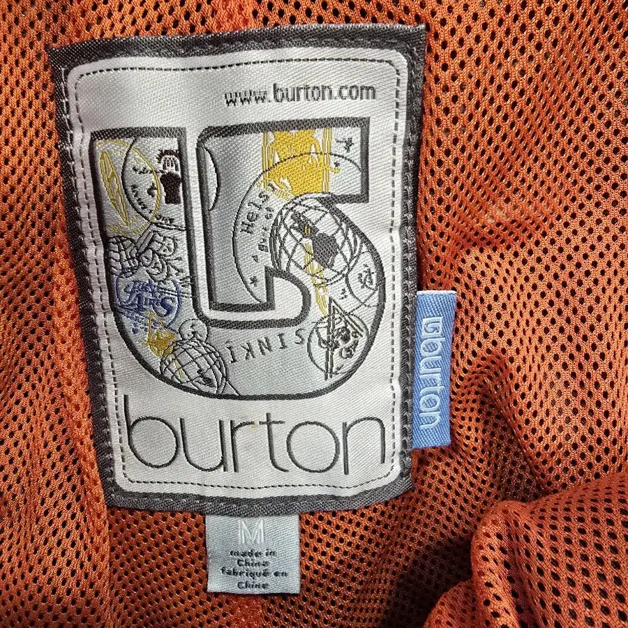 버튼 burton 스키복 보드복 M