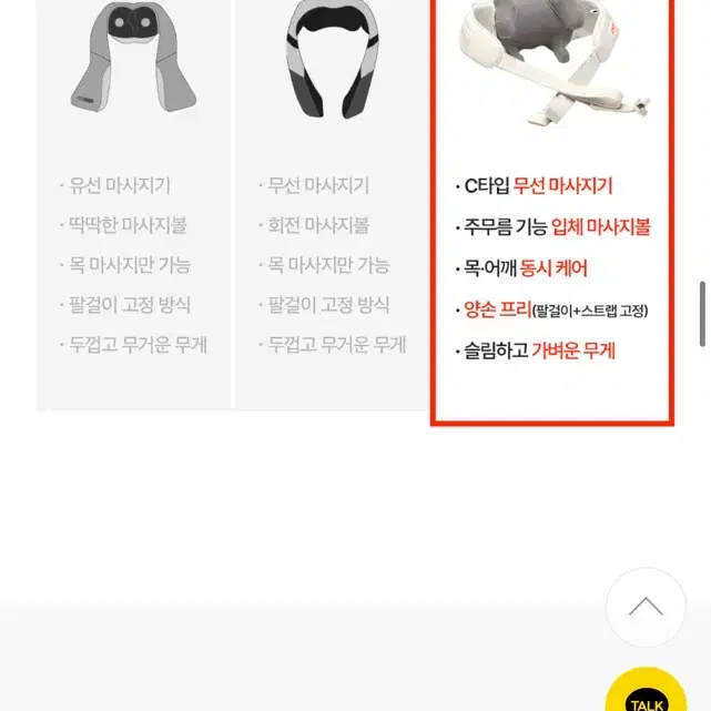 스파알 포터블 목 어깨 마사지기