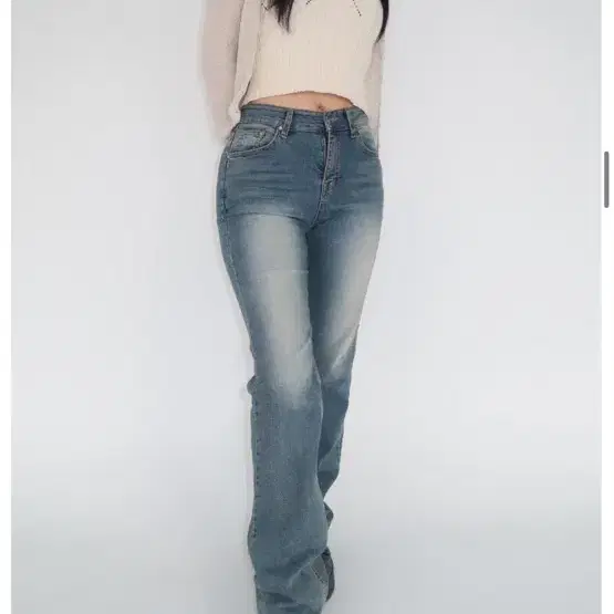 아워캐비넷 ocean denim pants