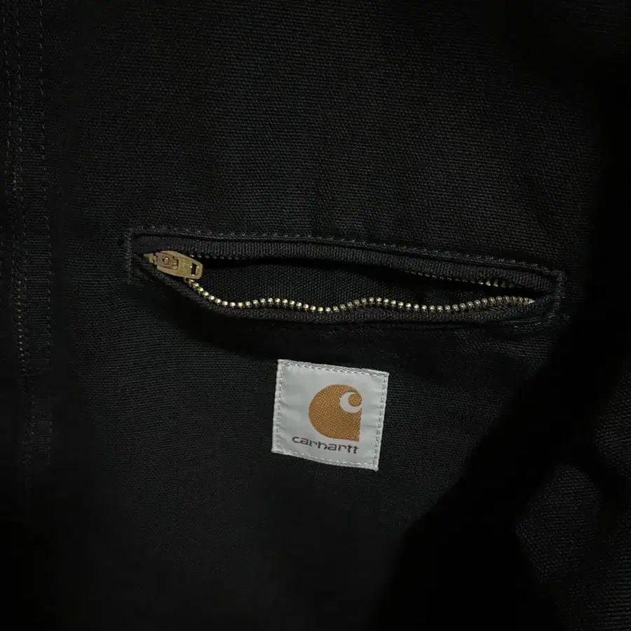 Carhartt WIP Detroit Jacket Black Rinsed