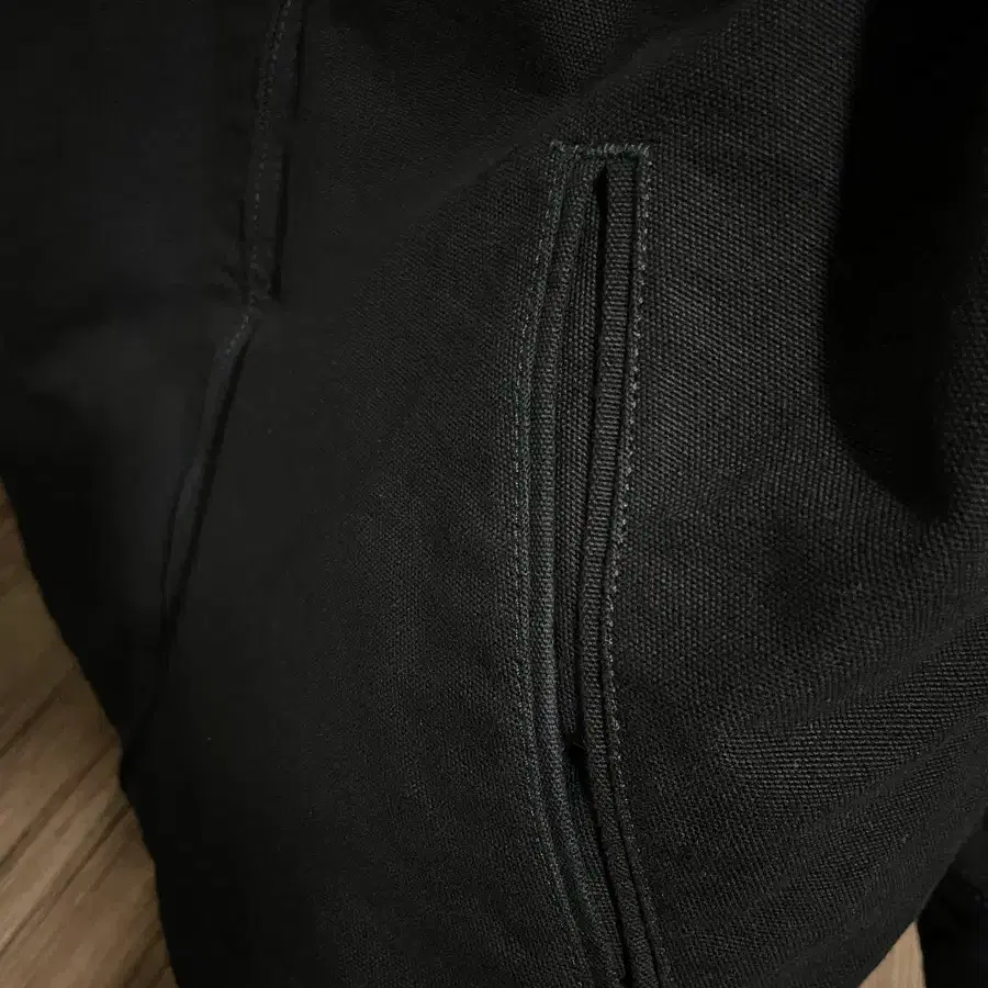 Carhartt WIP Detroit Jacket Black Rinsed