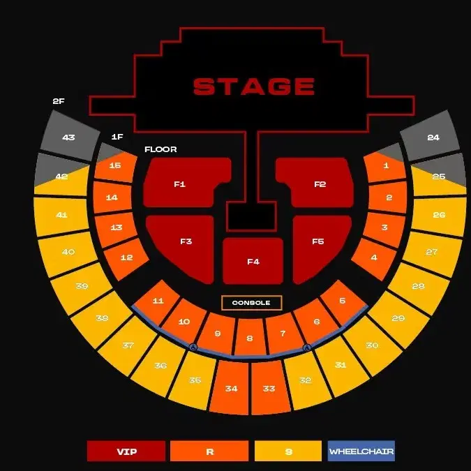 2NE1 콘서트 메인 VIP석 판매