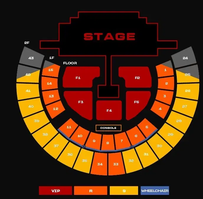 2NE1 콘서트 메인 VIP석 판매