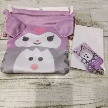 마메키치마메코 산리오 복조리 스마트폰 스트랩 홀더 타비 쿠로미