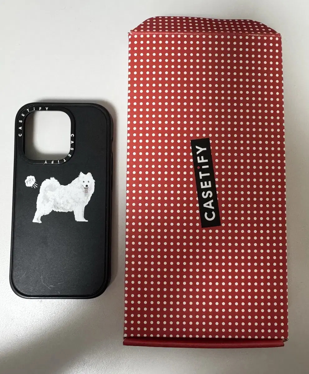 iPhone 15 Pro Case T파이 15pro 15 Pro Puppy Samoyed